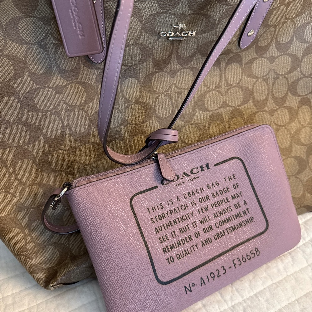 coach bag reversible